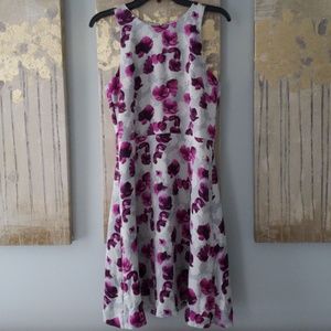 Banana Republic purple poppy dress